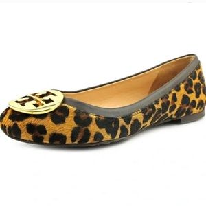 Tory Burch Calf Hair Ballet Flats
